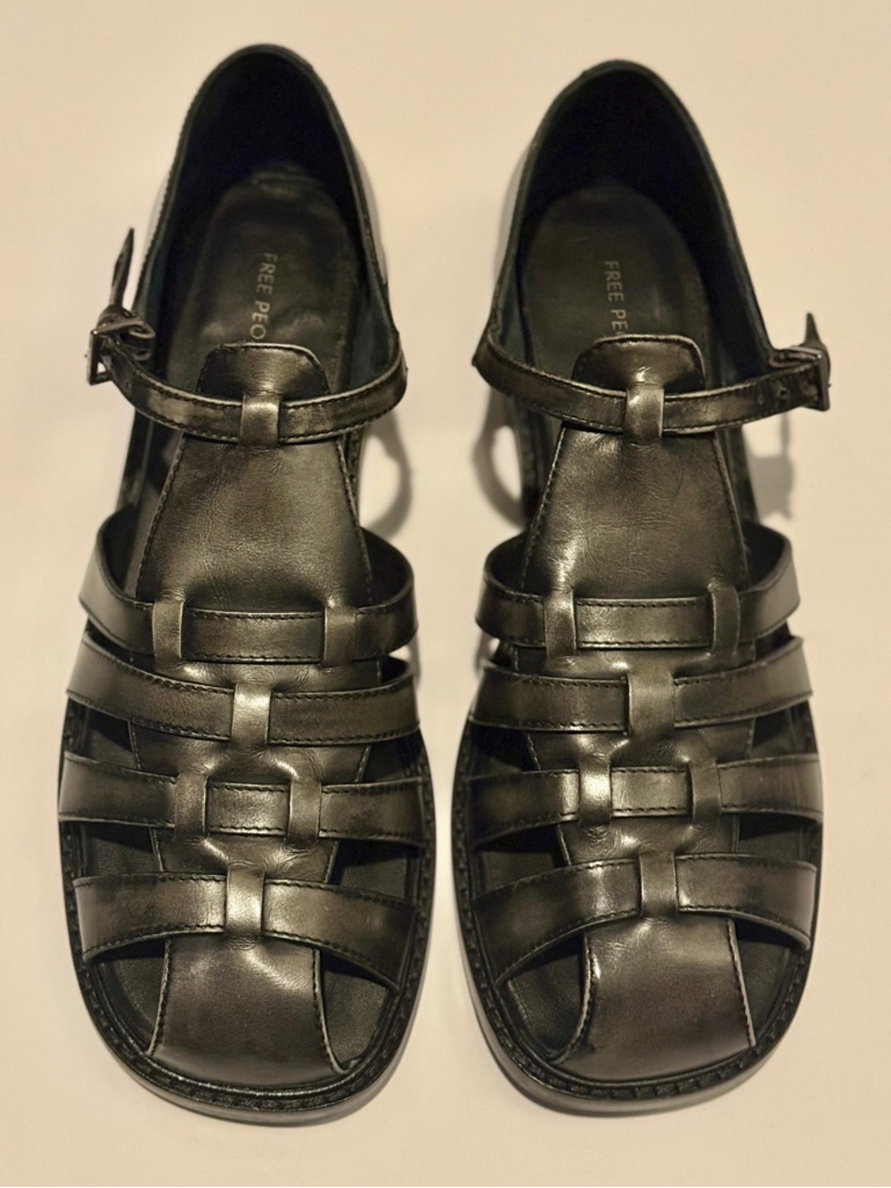 FREE PEOPLE Willow Leather Fisherman Sandals NWT - Picture 6 of 16